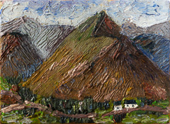 eng-lkd-26-44, miniature oil painting on solid limewood by ARISNOJO, Lake District, ENG, 2026.